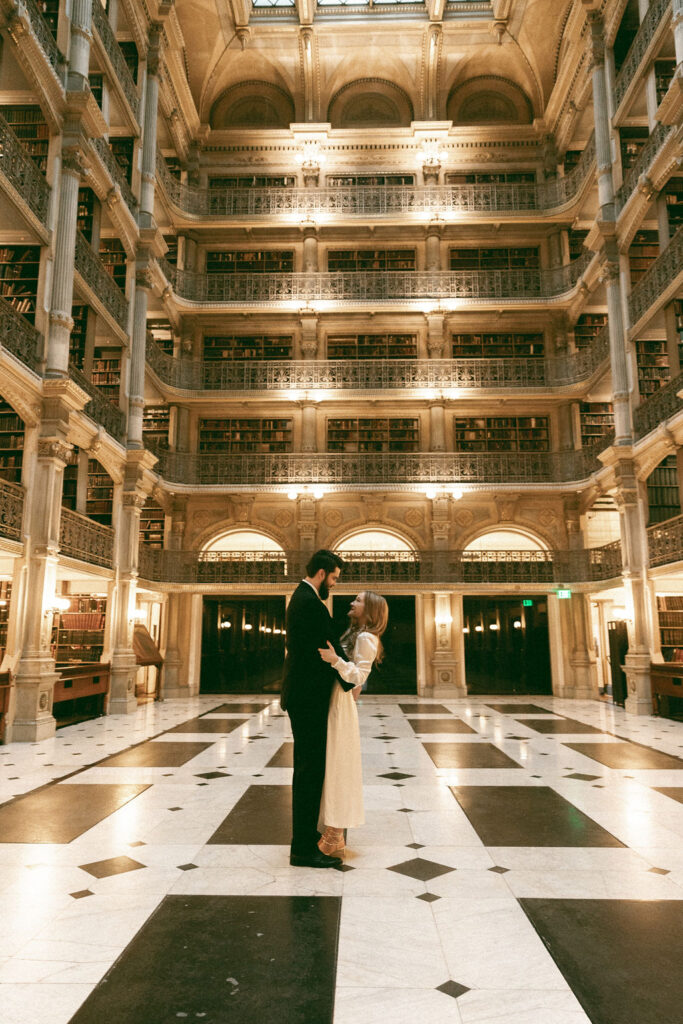 george peabody library wedding