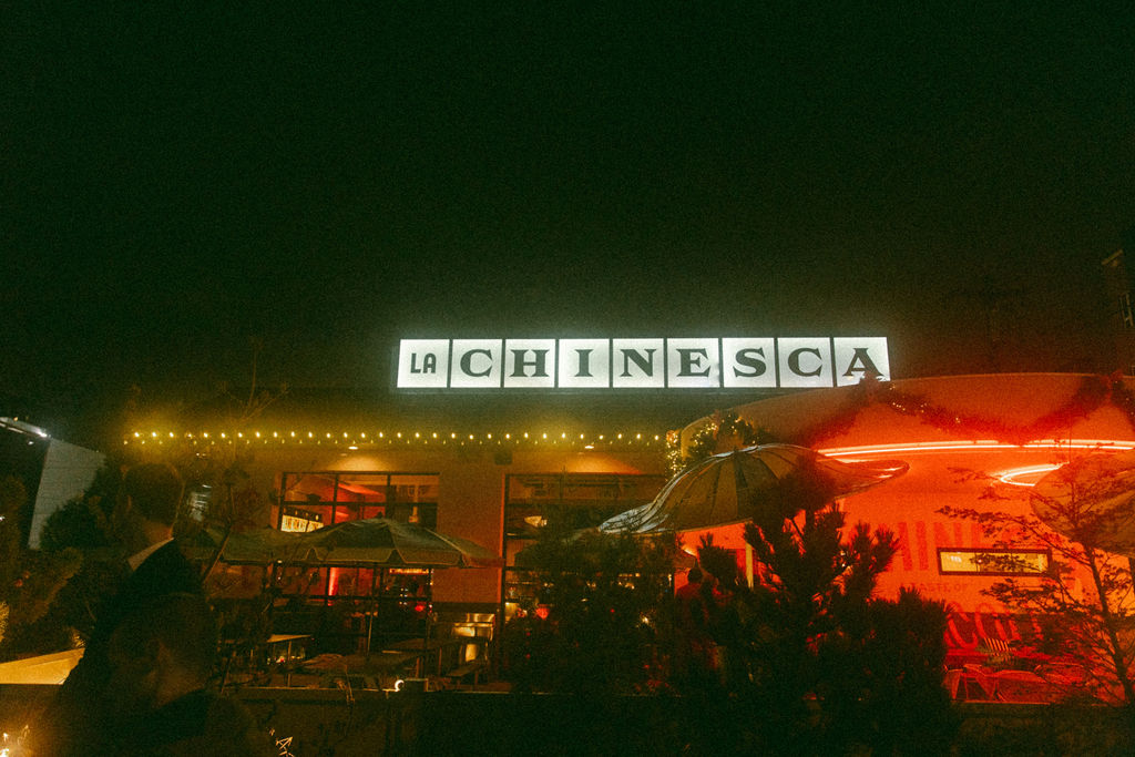 The exterior of La Chinesca, a unique wedding venue philadelphia, is photographed before a ceremony